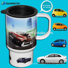 Large sublimation thermal car mug ,blank coated mug